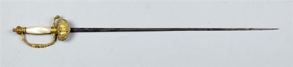 DELUXE FRENCH OFFICER’S NON-REGULATION SM. SWORD. 