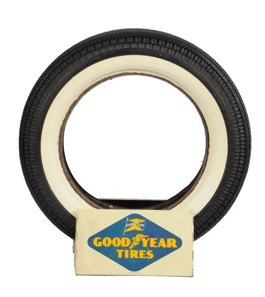 GOODYEAR EAGLE MOTORCYCLE TIRE DISPLAY.           