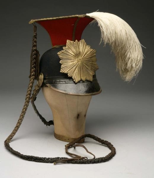 REPRODUCTION CZAPKA HELMET WITH OSTRICH FEATHER   