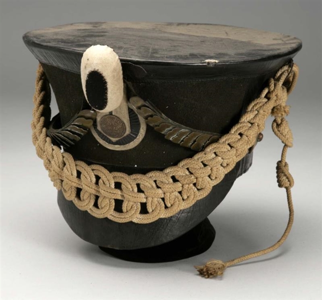 EARLY 19TH CENTURY PRUSSIAN OTHER RANKS SHAKO.    