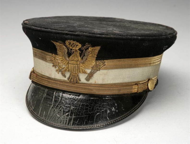 U.S. MODEL 1902 INFANTRY OFFICER’S VISOR CAP.     