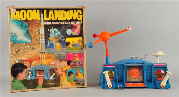 TRANSOGRAM BATTERY-OPERATED MOON LANDING TOY.     