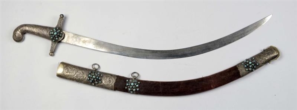 HUNGARIAN COURT SWORD WITH SCABBARD.              