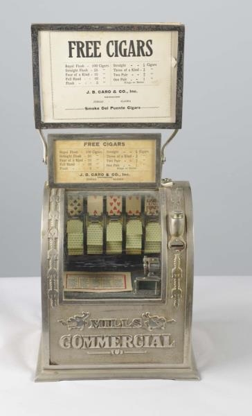 5¢ MILLS COMMERCIAL CARD MACHINE                  