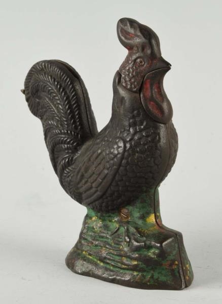 KYSER REX ROOSTER MECHANICAL BANK.                