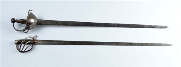 LOT OF 2: BROAD SWORD AND CAVALRY SABRE           
