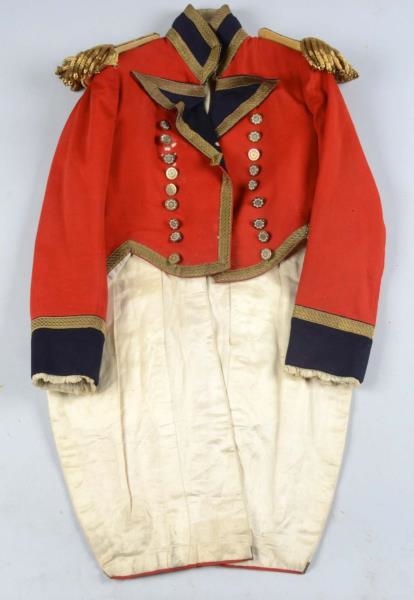 THEATRICAL BRITISH OFFICERS COATEE.              
