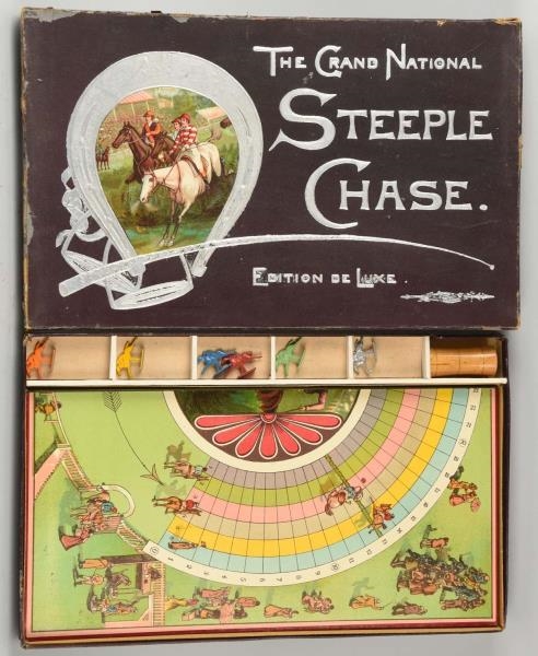 ENGLISH “THE GRAND NATIONAL STEEPLE-CHASE” GAME.  