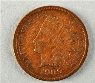1909-S INDIAN HEAD CENT.                          