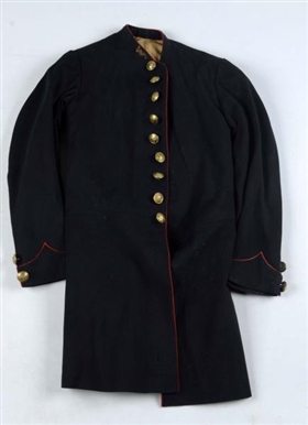 FRENCH GARDE NATIONALE OFFICERS FROCK COAT.      
