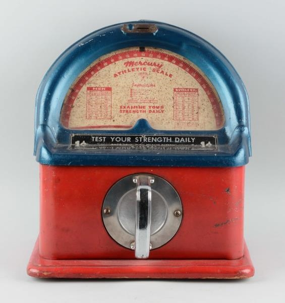 STRENGTH TESTER MERCURY ATHLETIC SCALE.           