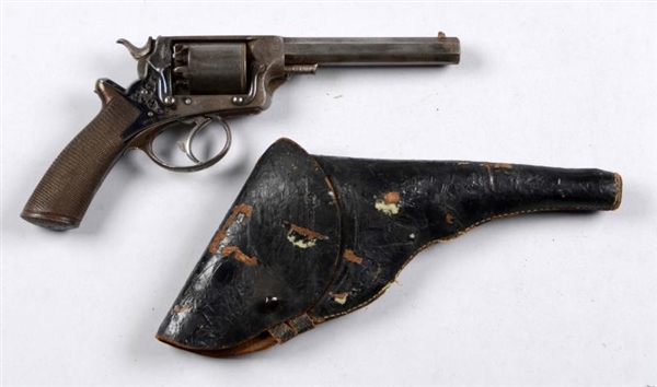 KERR DOUBLE ACTION REVOLVER WITH HOLSTER.         