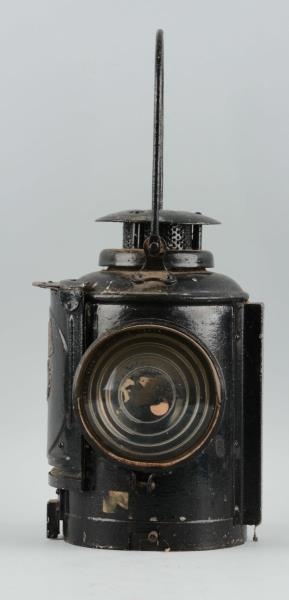 L.M.S. RAILWAY LAMP WITH ONE LENS.                