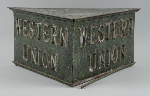 WESTERN UNION COUNTERTOP LIGHTED SIGN.            