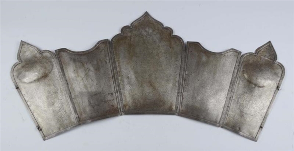 ARTICULATED INDO-PERSIAN CUIRASS OR CHAR AINA.    