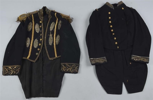 LOT OF 2:FRENCH COATEE & MEXICAN DIPLOMAT UNIFORM.
