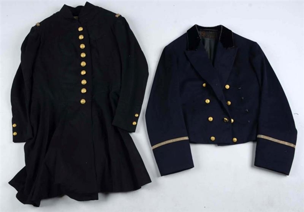 LOT OF 2:FRENCH FROCK COAT & OFFICER’S MESS TUNIC.