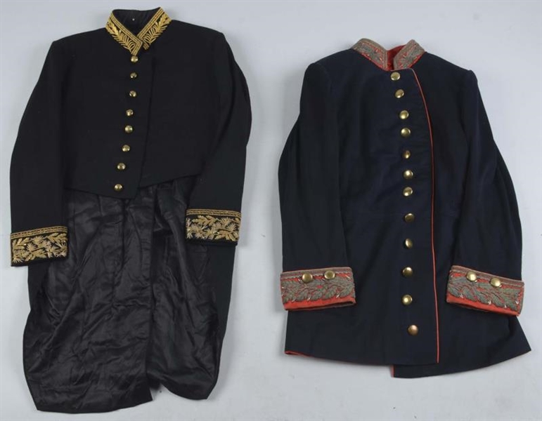 LOT OF 2: FRENCH OFFICER OR DIPLOMATS UNIFORMS.  