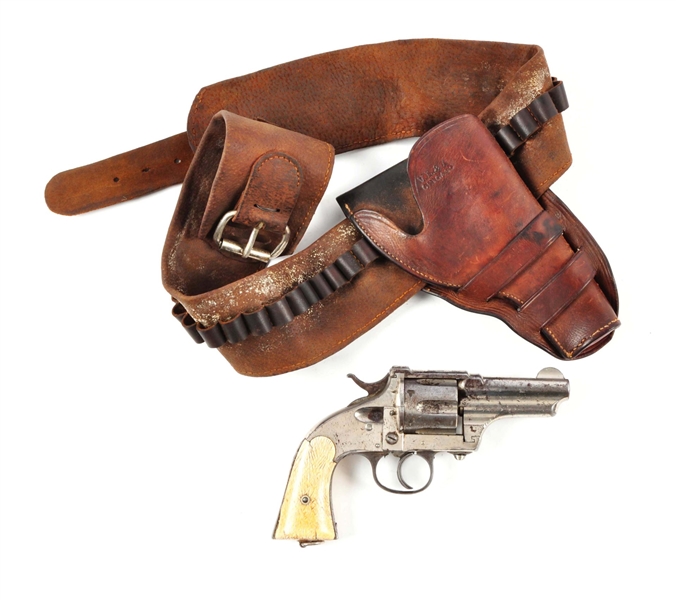 (A) MERWIN HULBERT DOUBLE ACTION REVOLVER.        