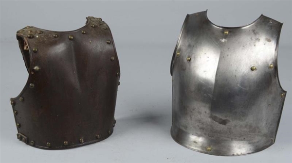 LOT OF 2: PLATE ARMOR.                            