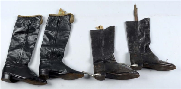 LOT OF 2:  PAIRS OF MILITARY BOOTS.               