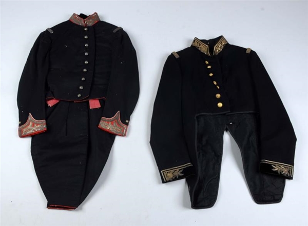 LOT OF 2: FRENCH OFFICER OR DIPLOMATS UNIFORMS.  