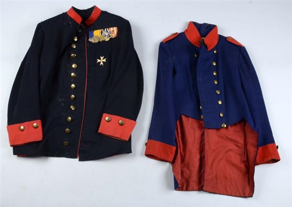 IMPERIAL GERMAN TUNIC & FRENCH TAILCOAT.          