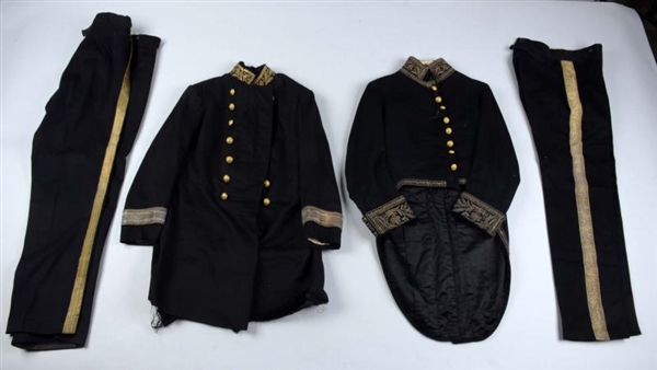 LOT OF 2: FRENCH OFFICER OR DIPLOMATS ENSEMBLES. 