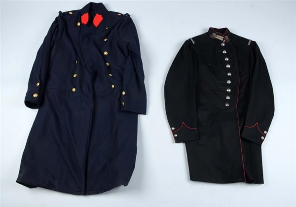 LOT OF 2:  FRENCH FROCK COATS.                    