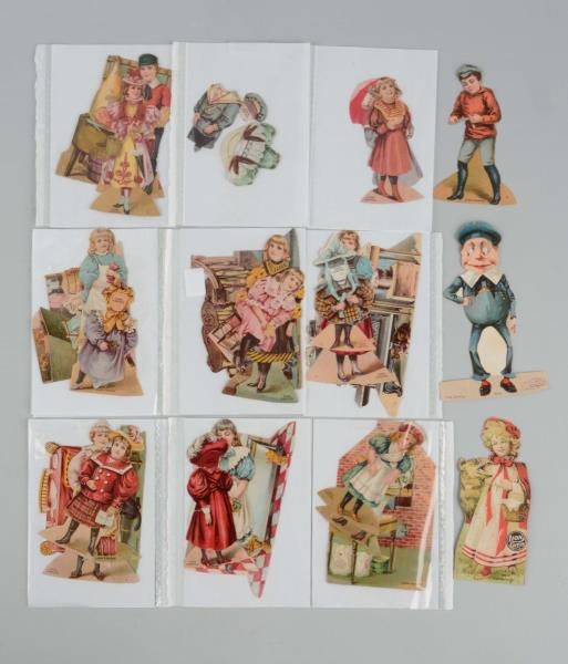 LARGE ASSORTMENT OF LIONS COFFEE PAPER DOLL SETS.