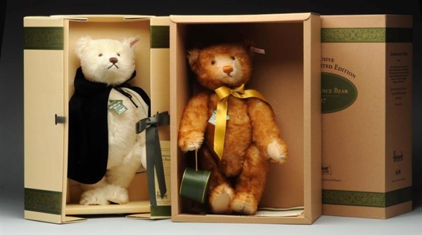 TWO RARE STEIFF LIMITED EDITION MUSICAL BEARS.    