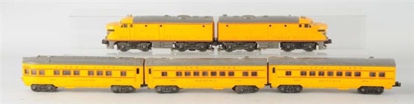UNION PACIFIC LIONEL ANNIVERSARY SET FROM 1950.   