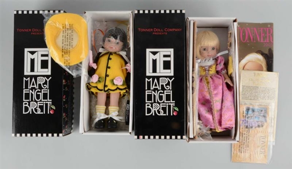 LOT OF 2: BXD CONT. TONNER MARY ENGEL BREIT DOLLS.