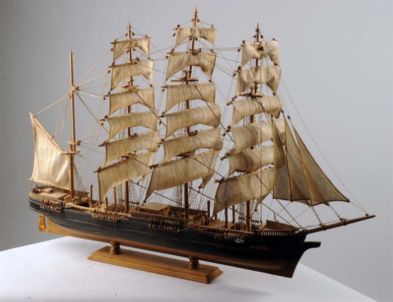 MODEL SHIP OF THE PAMIR.                          