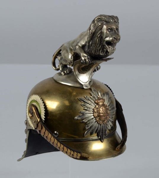 REPRO OTHER RANKS CUIRASSIER HELMET WITH LION     
