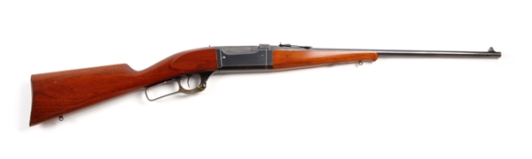 (C) SAVAGE MODEL 1899 LEVER ACTION TD RIFLE.      