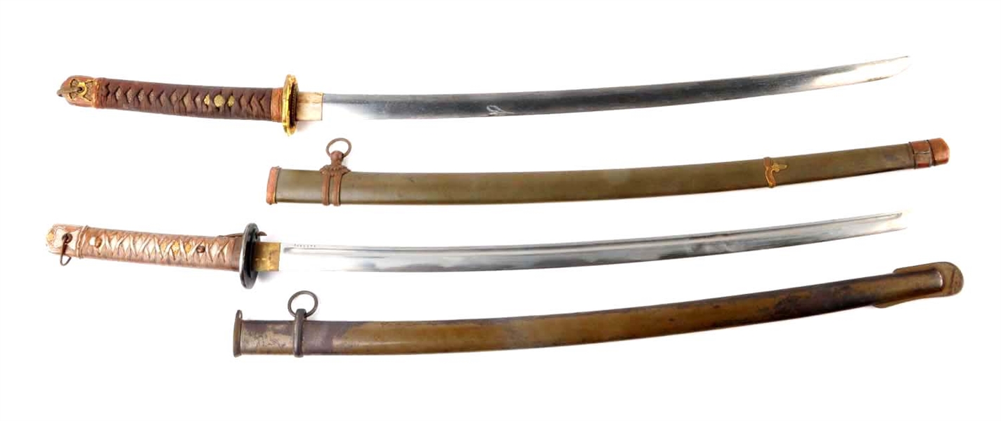 JAPANESE WWII SAMURAI SWORD.                      