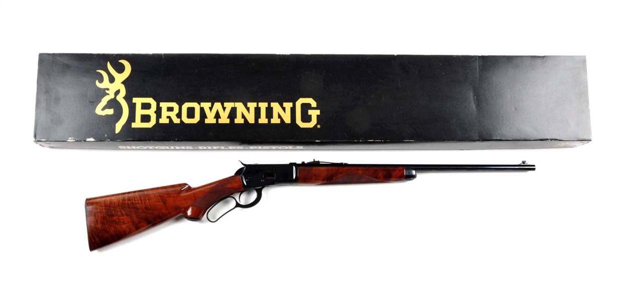 (M) BROWNING MODEL 53 DELUXE LEVER ACTION RIFLE.  