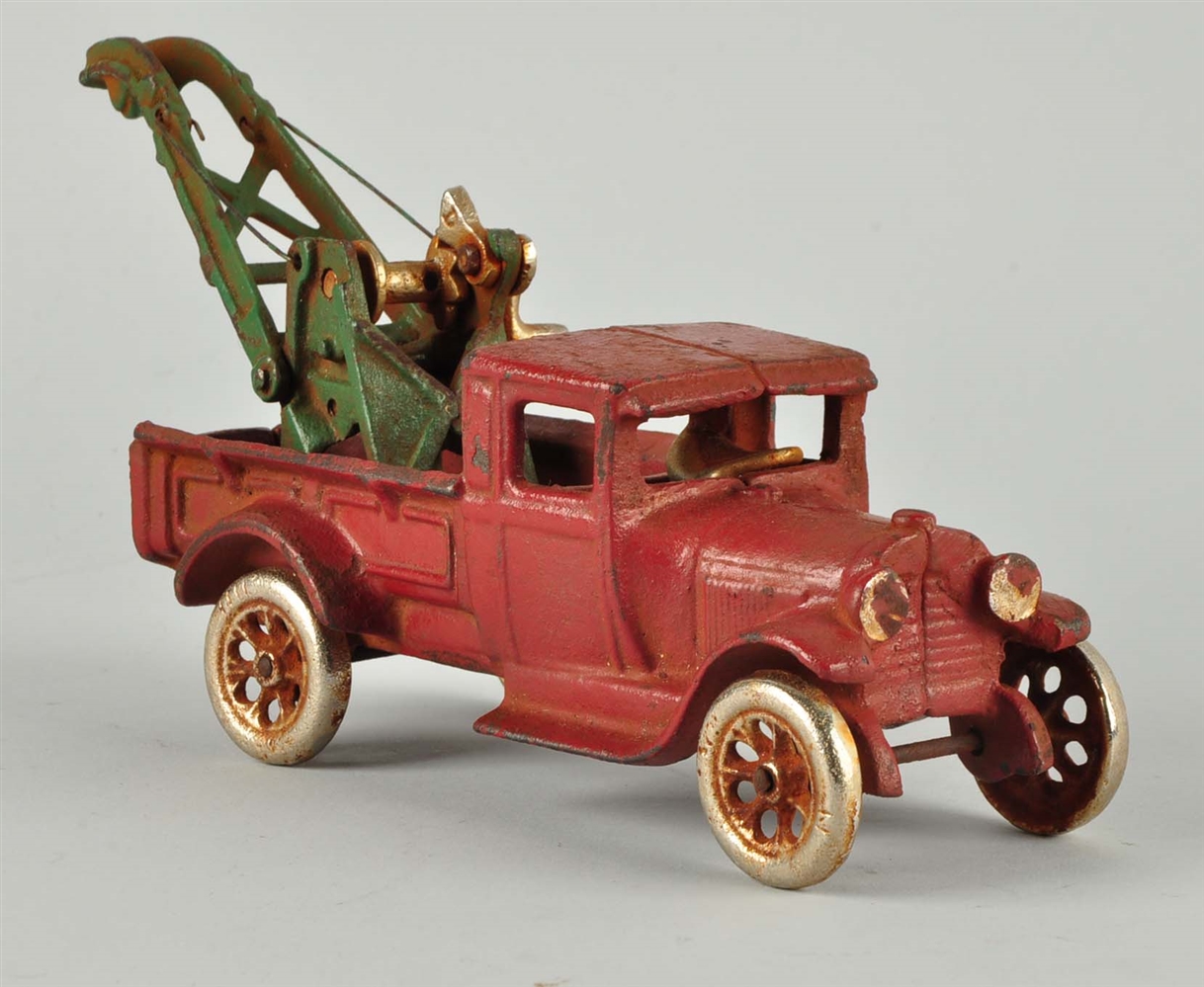 CAST IRON FORD WEAVER TOW TRUCK.