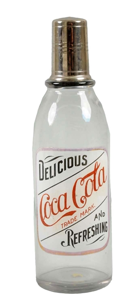 EARLY COCA-COLA SYRUP BOTTLE.