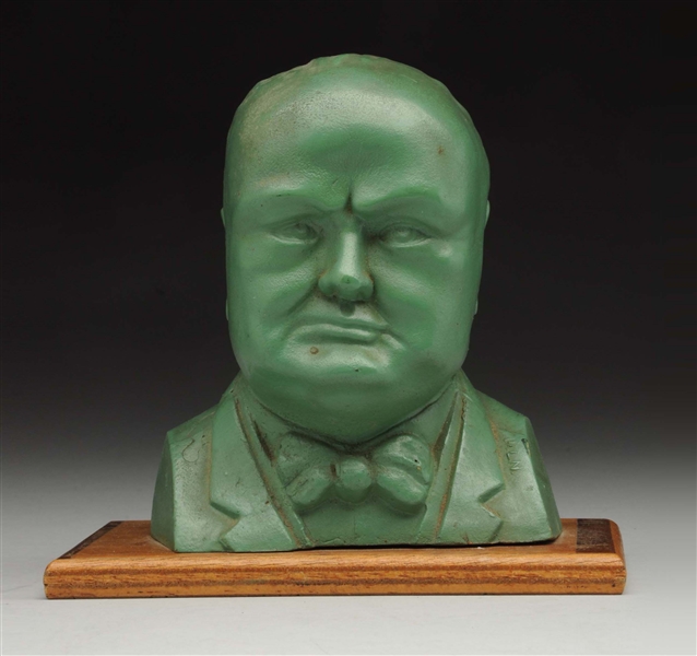 SAVE FOR VICTORY BUST OF WINDSTON CHURCHILL.