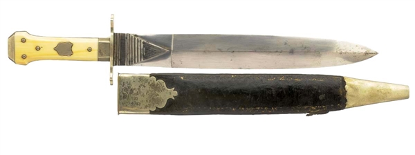 ENGLISH BOWIE KNIFE BY CONGREVE.