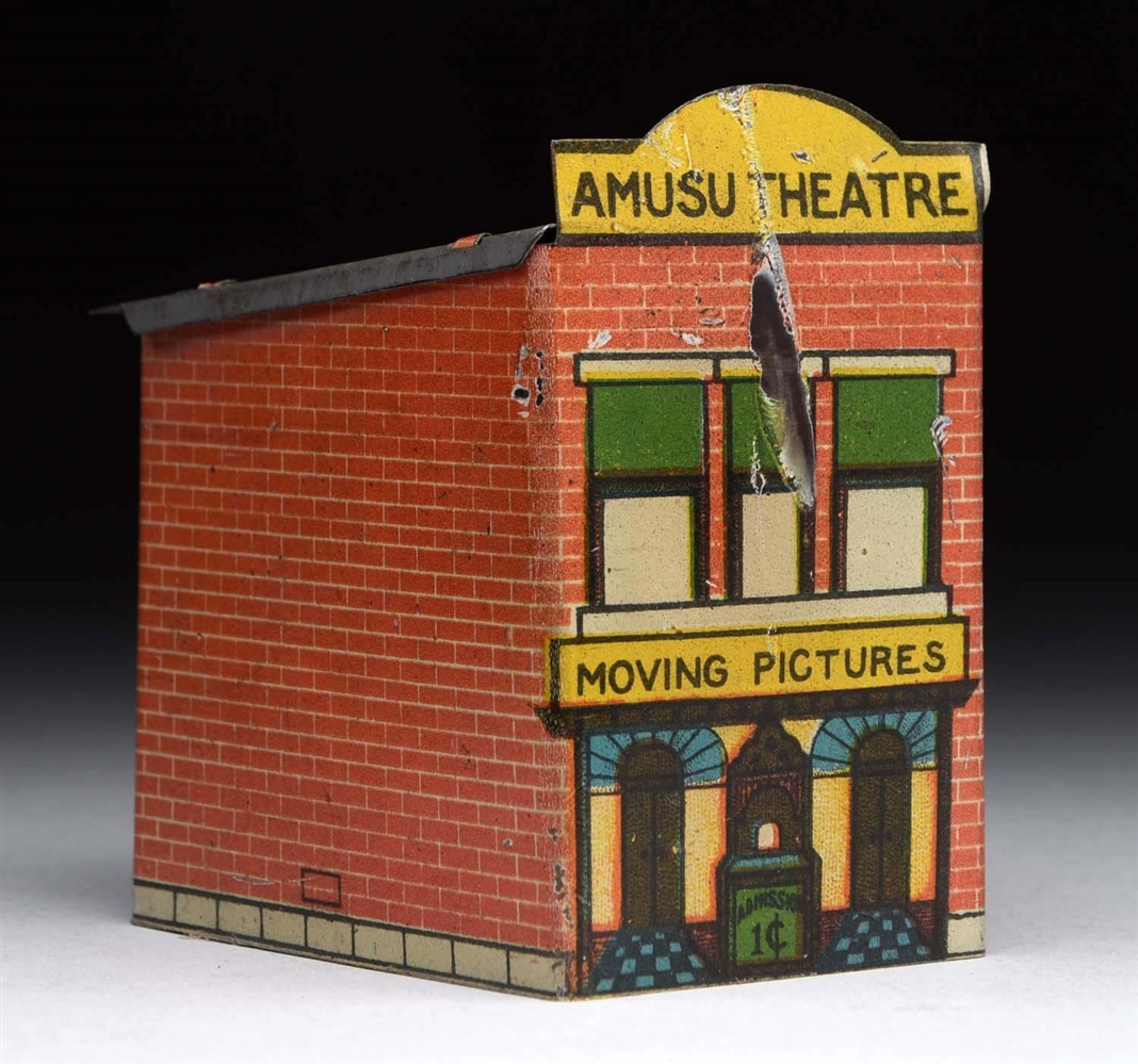 VILLAGE AMUSU THEATER CANDY CONTAINER.                         