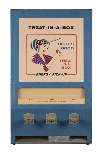 10¢ TREAT-IN-A-BOX VENDING MACHINE
