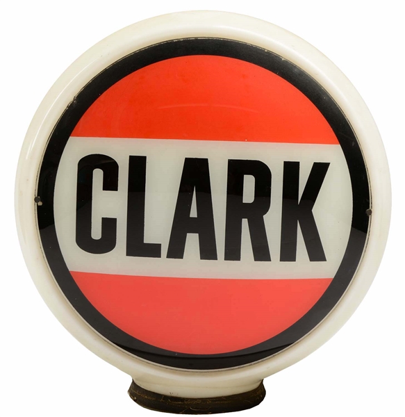 CLARK (GAS) 13-1/2" GLOBE LENSES.