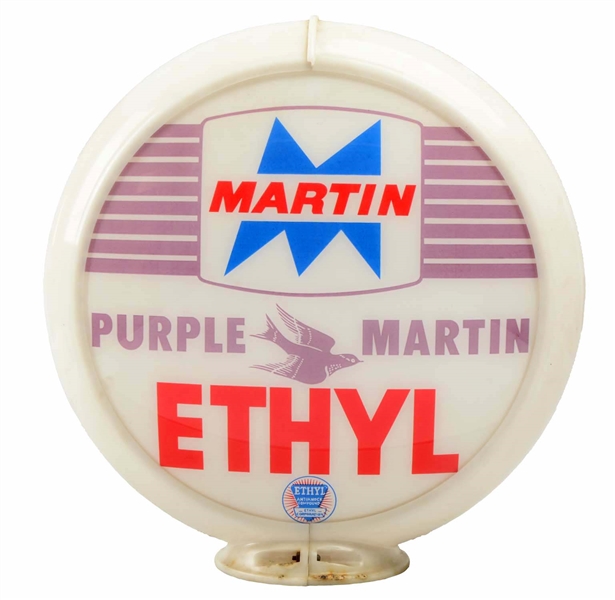 MARTIN PURPLE MARTIN W/ ETHYL LOGO 13-1/2" GLOBE LENSES.