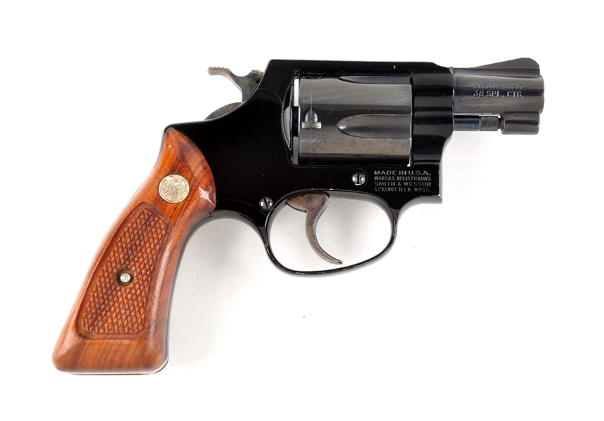 (M) BOXED S&W MODEL 37 DOUBLE ACTION REVOLVER.
