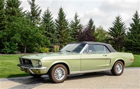 1968 FORD MUSTANG CONVERTIBLE.