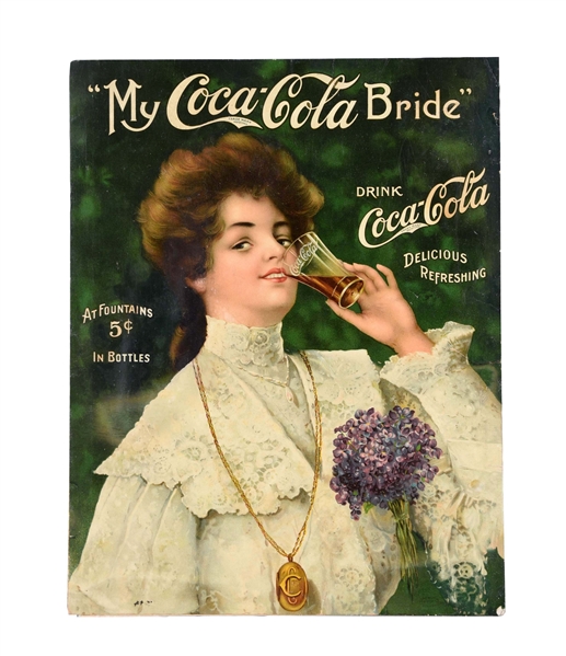 1905 MY COCA - COLA BRIDE SHEET MUSIC.