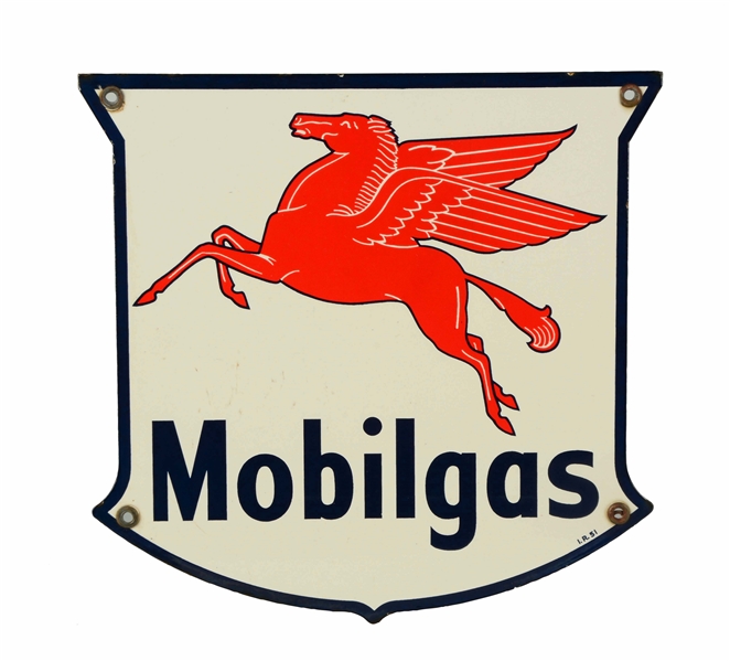 MOBILGAS WITH PEGASUS SIGN.